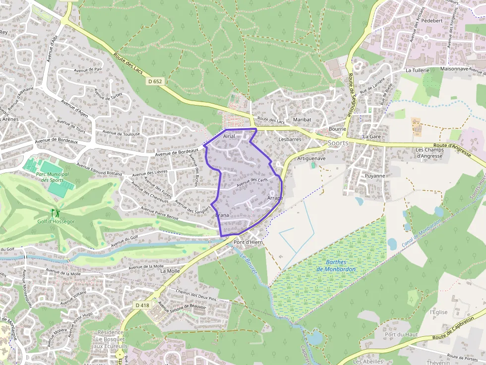 Maison 70 m² trois pièces à vendre à Soorts-Hossegor