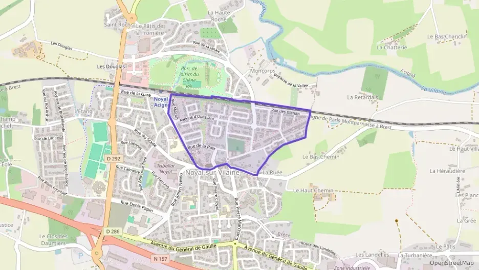 Maison 94 m² quatre pièces à vendre à Noyal-sur-Vilaine