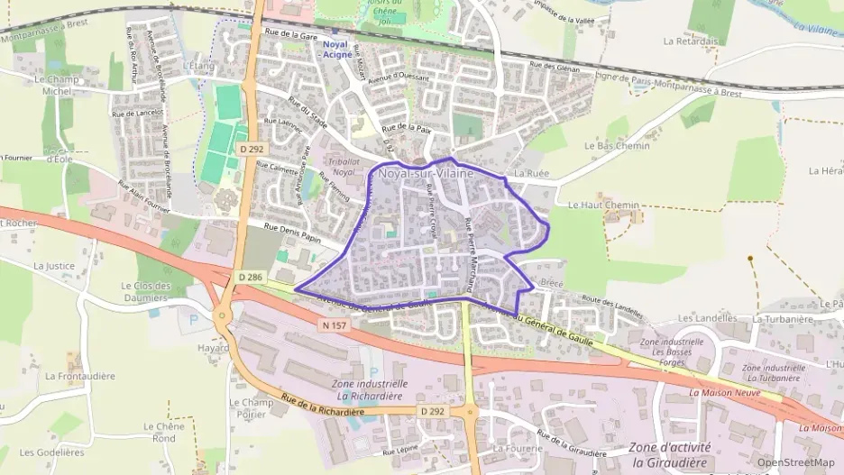 Maison 97 m² cinq pièces à vendre à Noyal-sur-Vilaine