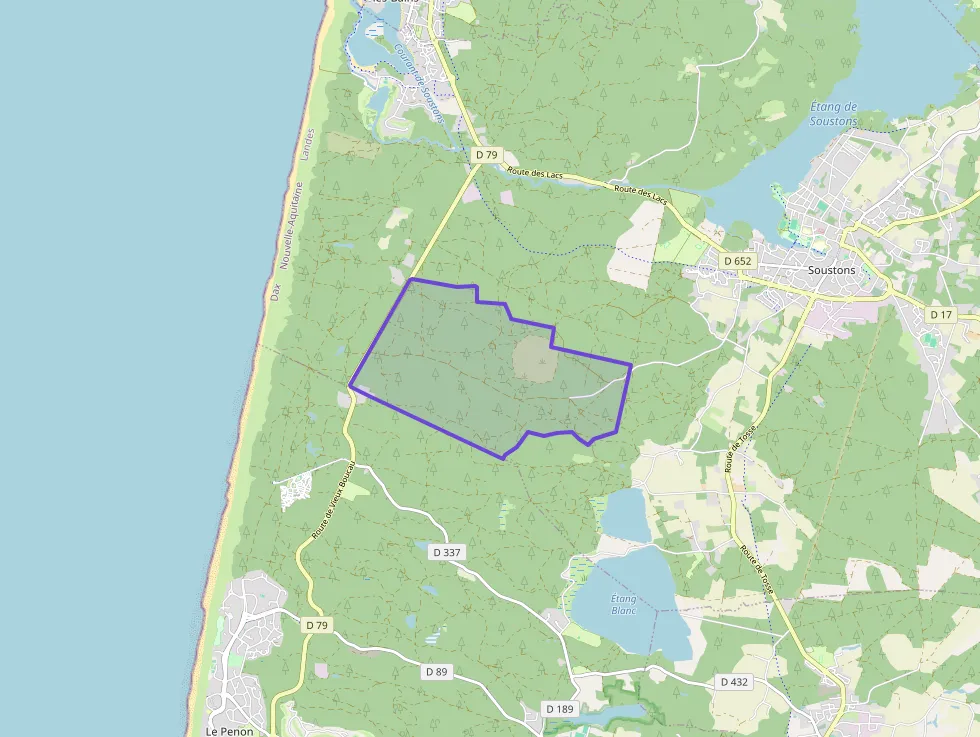 Maison 94 m² quatre pièces à vendre à Soustons