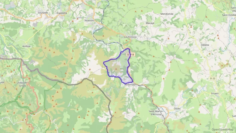 Maison 71 m² trois pièces à vendre à Bidarray Maison 71 m² trois pièces à vendre à Bidarray