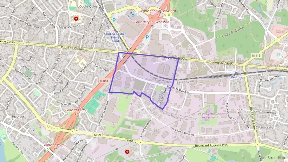 Maison 90 m² cinq pièces à vendre à Vertou