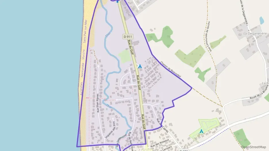 Maison 93 m² six pièces à vendre à Saint-Pair-sur-Mer