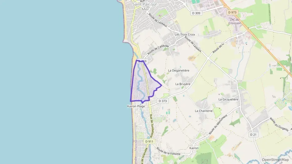 Maison 93 m² six pièces à vendre à Saint-Pair-sur-Mer