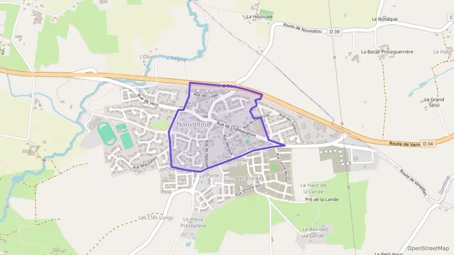 Maison 118 m² cinq pièces à vendre à Nouvoitou