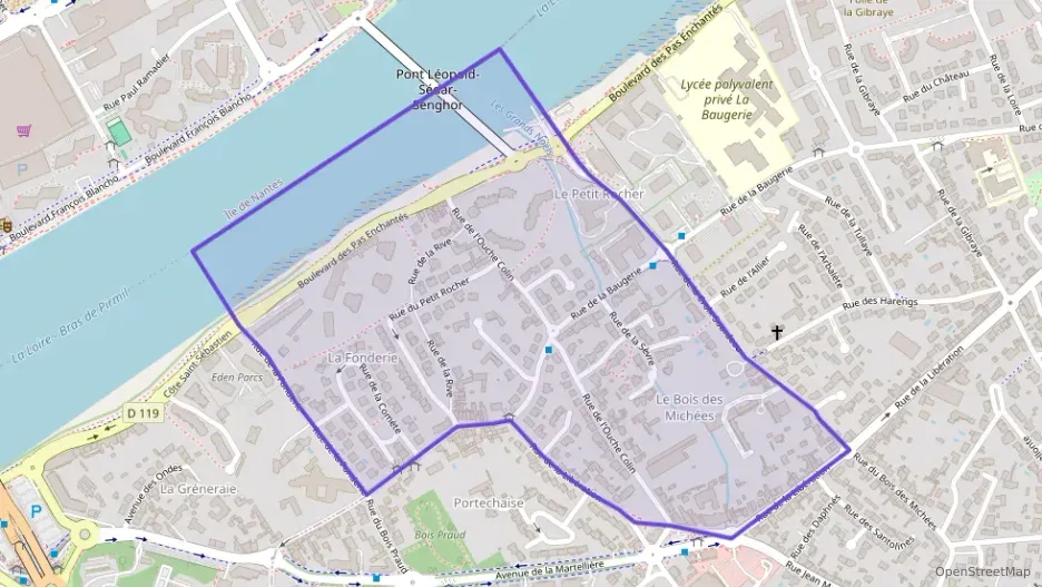 Maison 74 m² quatre pièces à vendre à Saint-Sébastien-sur-Loire