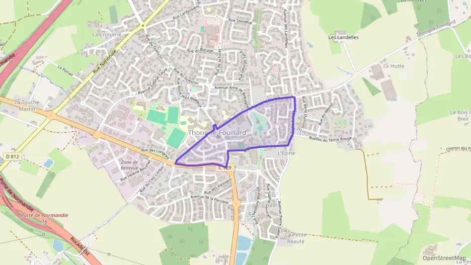 Maison 104 m² quatre pièces à vendre à Thorigné-Fouillard Maison 104 m² quatre pièces à vendre à Thorigné-Fouillard