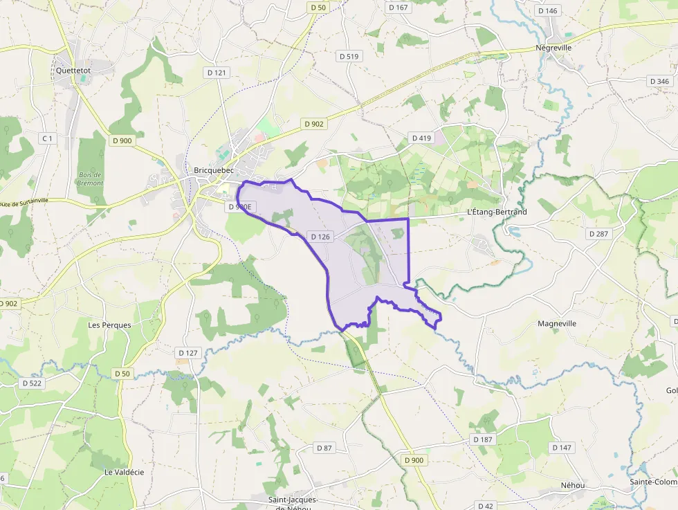 Maison 90 m² quatre pièces à vendre à Bricquebec-en-Cotentin