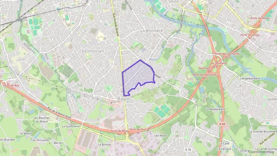 Maison 98 m² cinq pièces à vendre à Rezé Maison 98 m² cinq pièces à vendre à Rezé