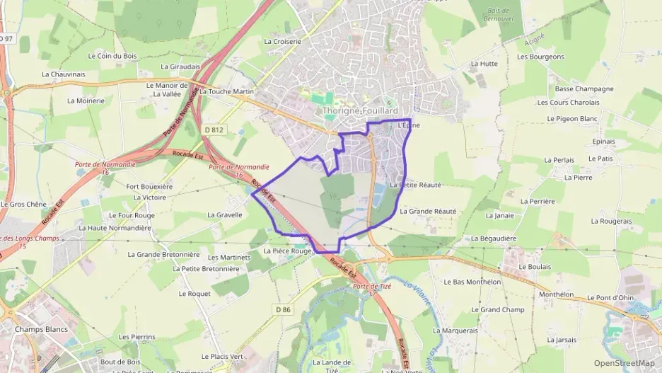 Maison 105 m² cinq pièces à vendre à Thorigné-Fouillard