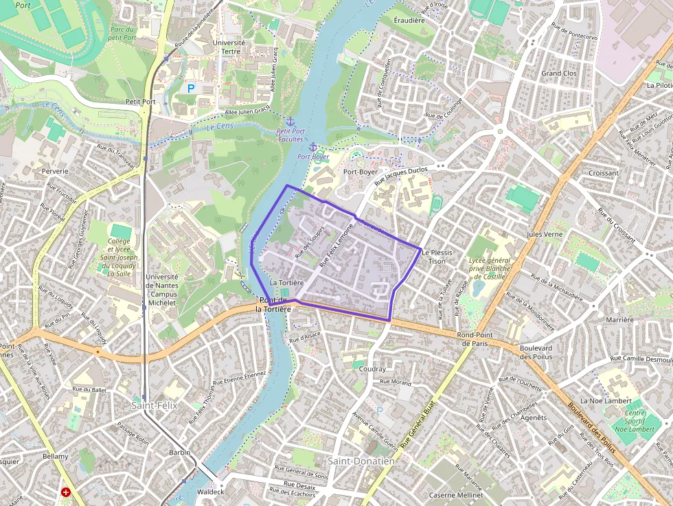 Maison 45 m² trois pièces à vendre à Nantes