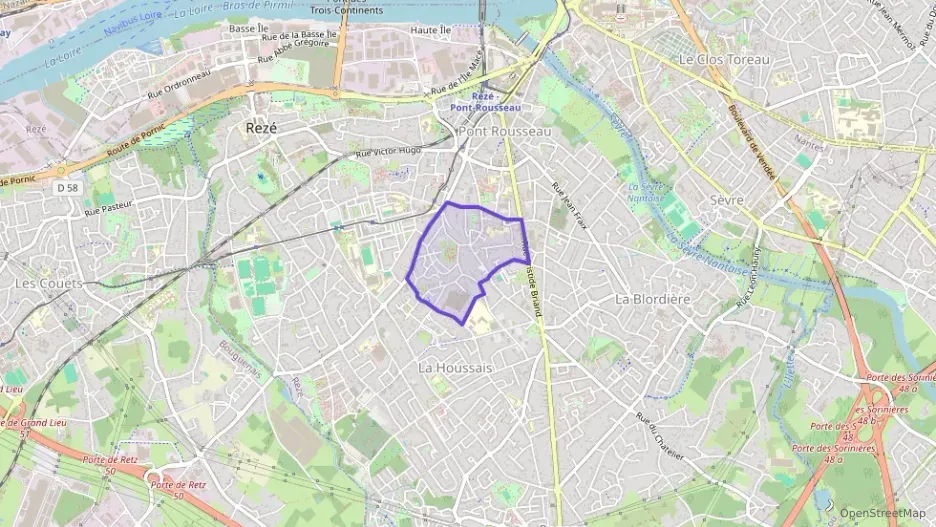 Maison 85 m² six pièces à vendre à Rezé