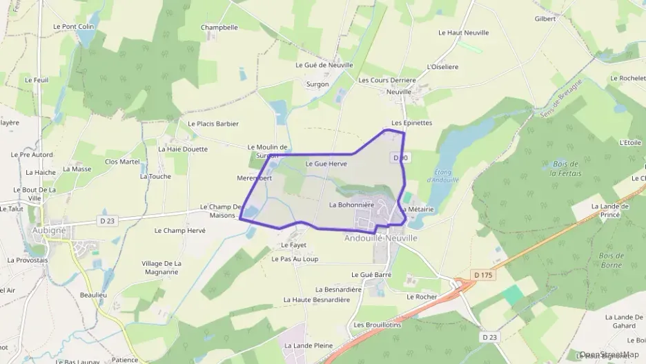 Maison 98 m² cinq pièces à vendre à Andouillé-Neuville Maison 98 m² cinq pièces à vendre à Andouillé-Neuville