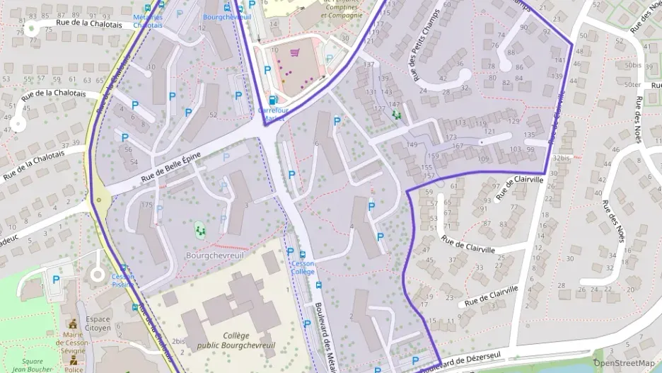 Maison 146 m² sept pièces à vendre à Cesson-Sévigné Maison 146 m² sept pièces à vendre à Cesson-Sévigné