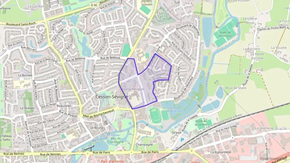 Maison 146 m² sept pièces à vendre à Cesson-Sévigné Maison 146 m² sept pièces à vendre à Cesson-Sévigné