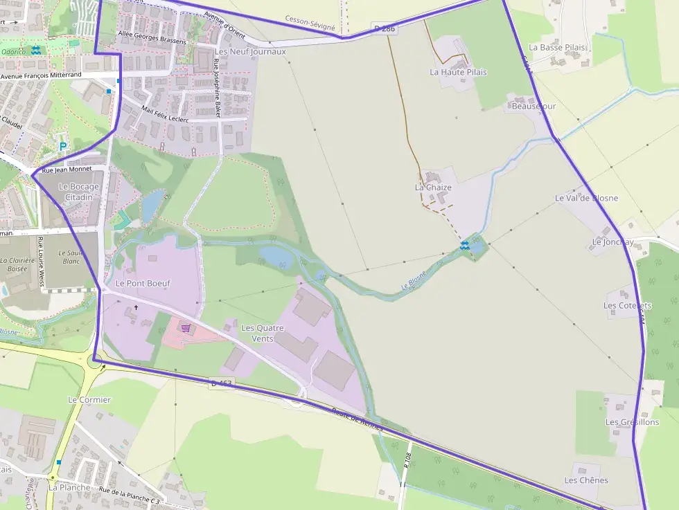 Maison 91 m² quatre pièces à vendre à Chantepie