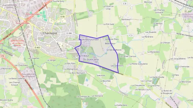 Maison 91 m² quatre pièces à vendre à Chantepie