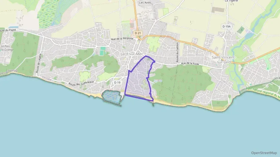 Maison 125 m² sept pièces à vendre à Jard-sur-Mer