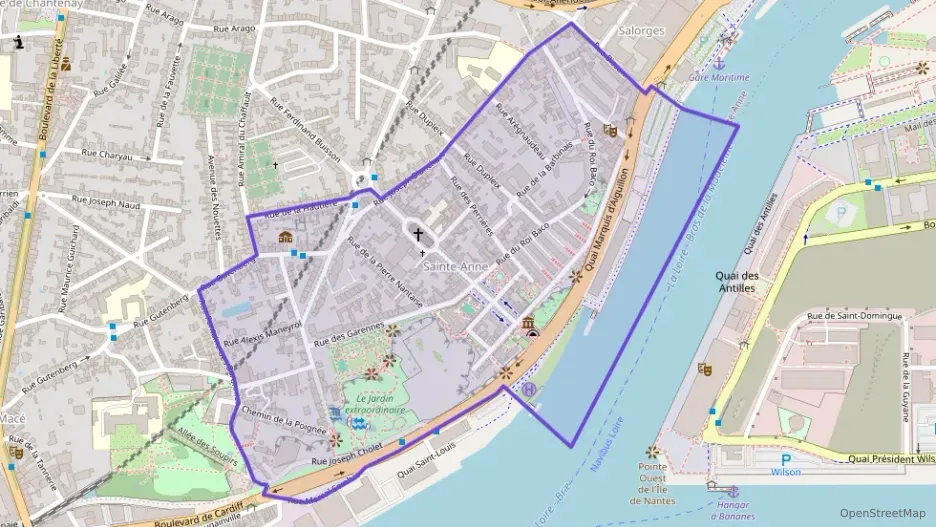 Maison 90 m² cinq pièces à vendre à Nantes