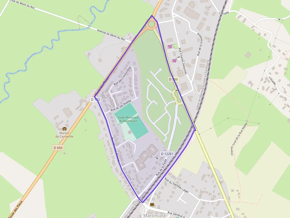 Maison 97 m² quatre pièces à vendre à Martinvast