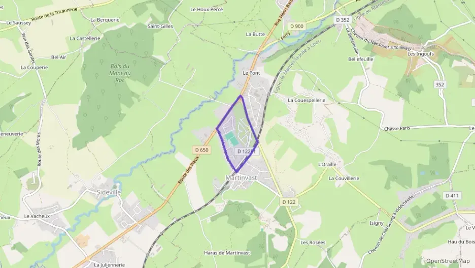 Maison 97 m² quatre pièces à vendre à Martinvast