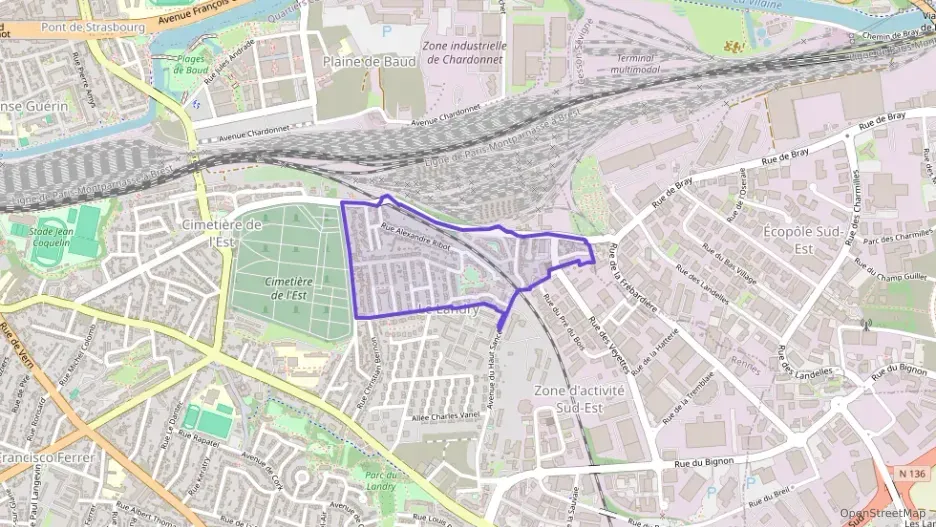 Maison 94 m² quatre pièces à vendre à Rennes