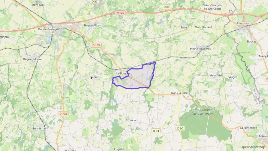 Maison 91 m² cinq pièces à vendre à La Boussac