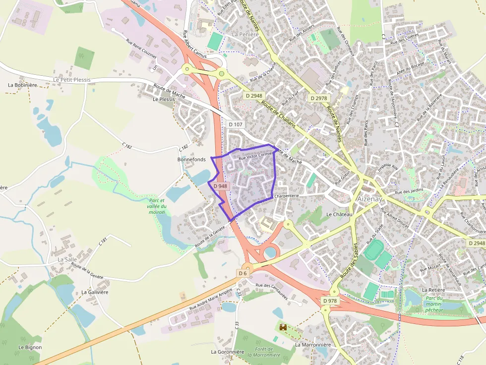 Maison 69 m² trois pièces à vendre à Aizenay