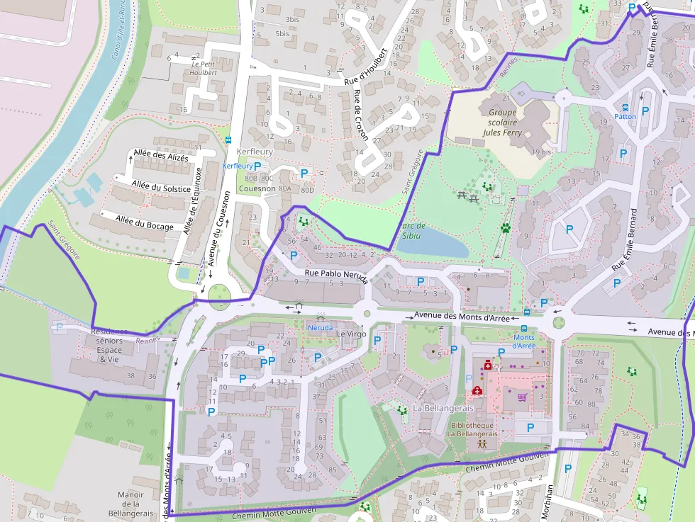 Maison 88 m² quatre pièces à vendre à Rennes