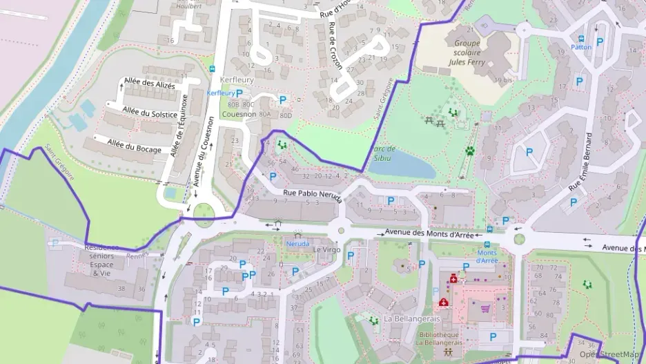 Maison 88 m² quatre pièces à vendre à Rennes