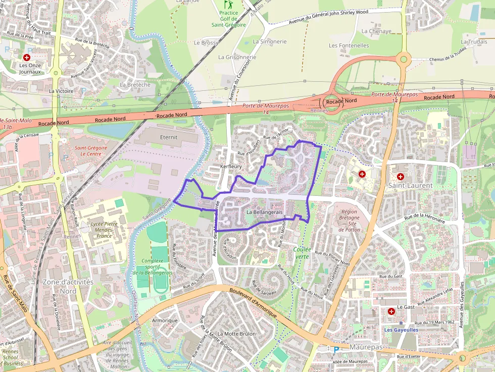 Maison 88 m² quatre pièces à vendre à Rennes