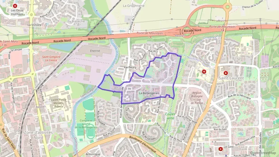 Maison 88 m² quatre pièces à vendre à Rennes