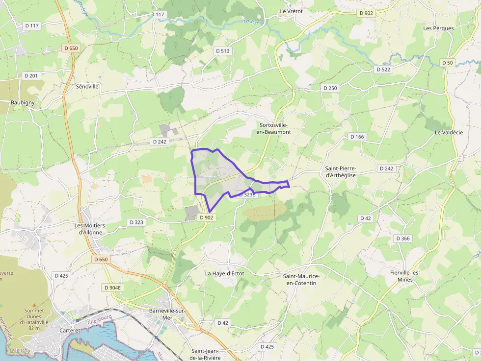 Maison 116 m² trois pièces à vendre à Sortosville-en-Beaumont