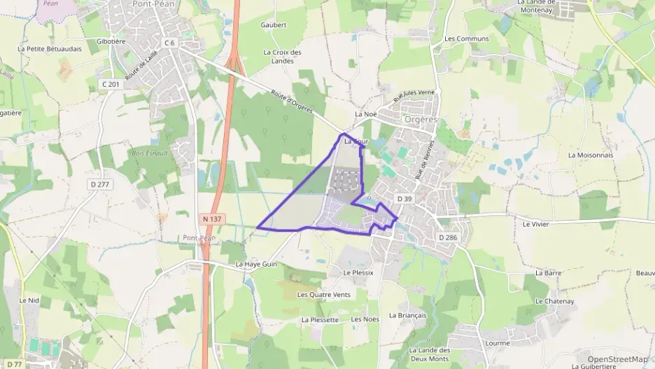 Maison 81 m² quatre pièces à vendre à Orgères