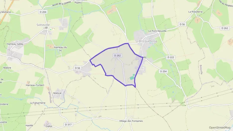 Maison 103 m² trois pièces à vendre à Bricquebosq