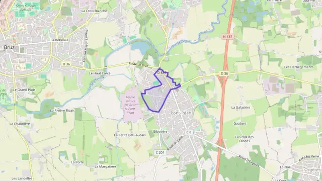 Maison 95 m² quatre pièces à vendre à Pont-Péan