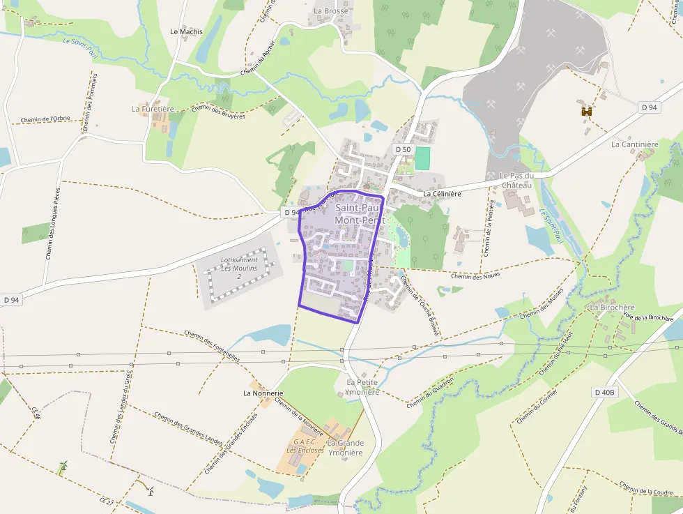 Maison 86 m² quatre pièces à vendre à Saint-Paul-Mont-Penit