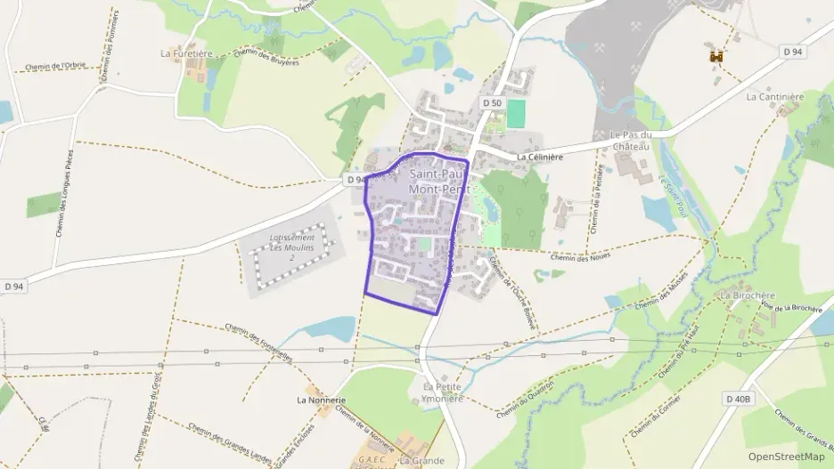 Maison 86 m² quatre pièces à vendre à Saint-Paul-Mont-Penit