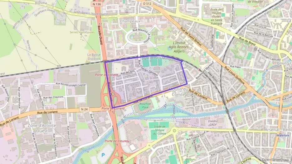 Maison 150 m² six pièces à vendre à Rennes