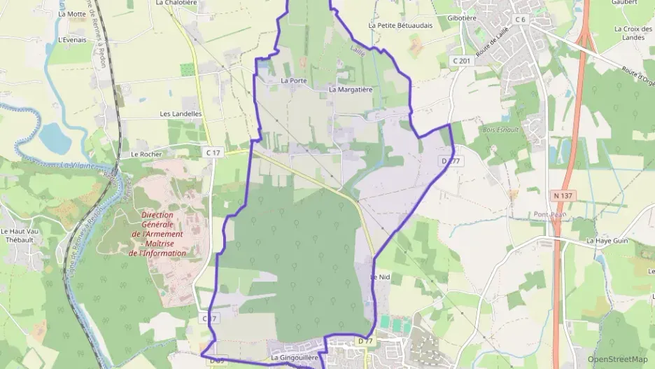 Maison 144 m² sept pièces à vendre à Laillé