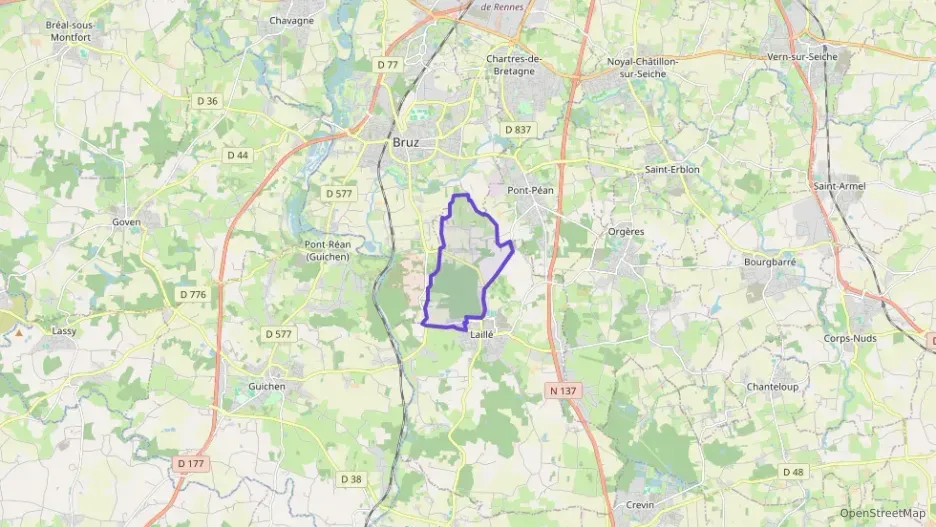 Maison 144 m² sept pièces à vendre à Laillé