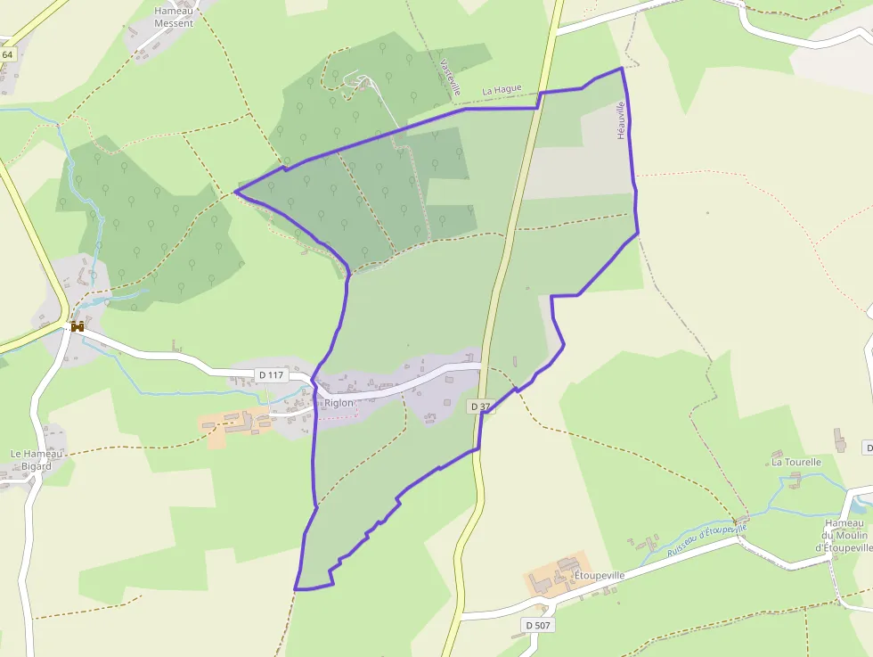 Maison 68 m² trois pièces à vendre à Héauville