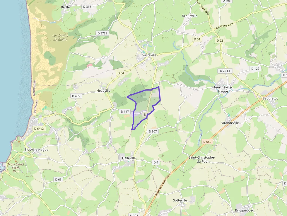 Maison 68 m² trois pièces à vendre à Héauville