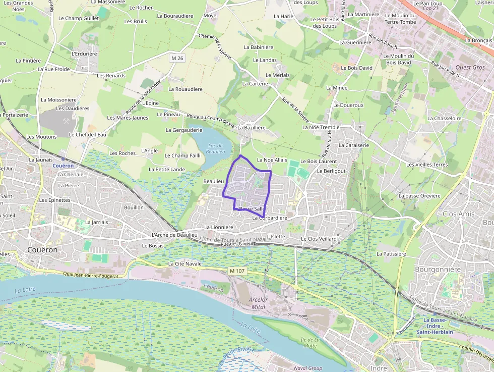 Maison 81 m² quatre pièces à vendre à Couëron