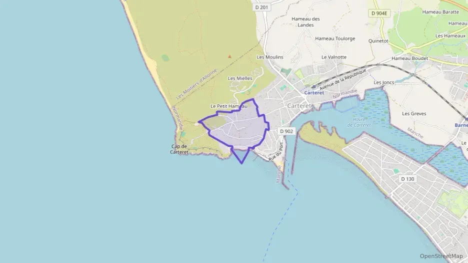 Maison 100 m² quatre pièces à vendre à Barneville-Carteret