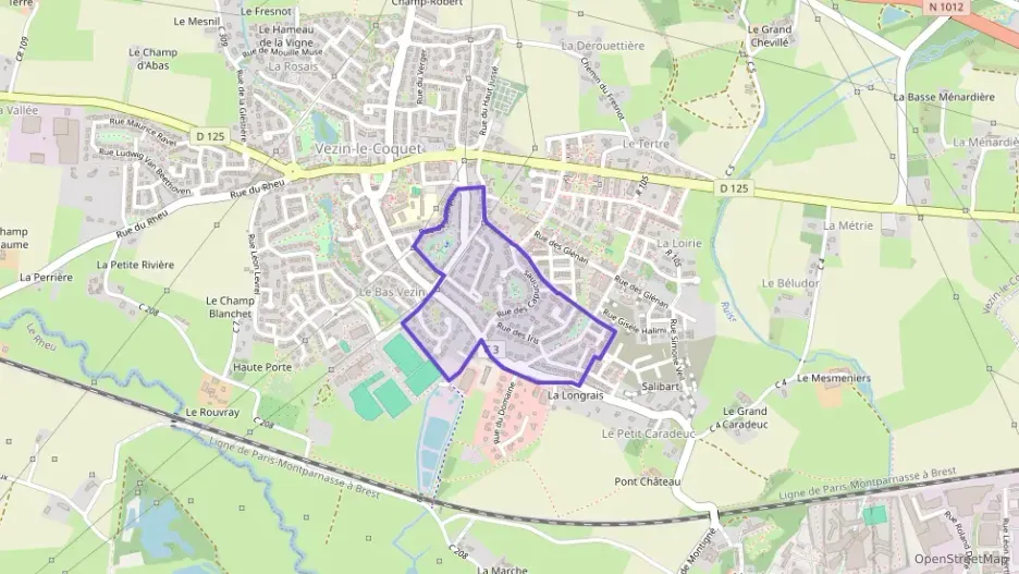 Maison 64 m² quatre pièces à vendre à Vezin-le-Coquet