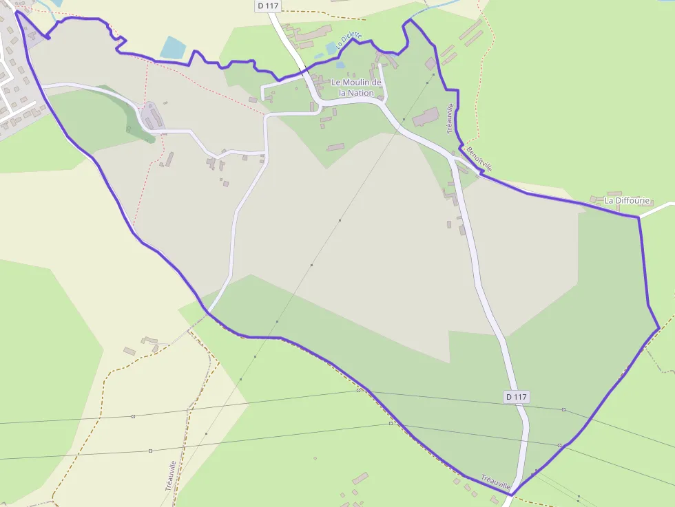 Maison 93 m² trois pièces à vendre à Tréauville