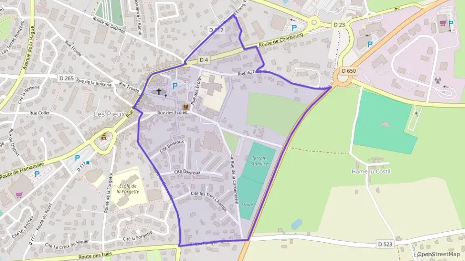 Maison 80 m² trois pièces à vendre à Les Pieux