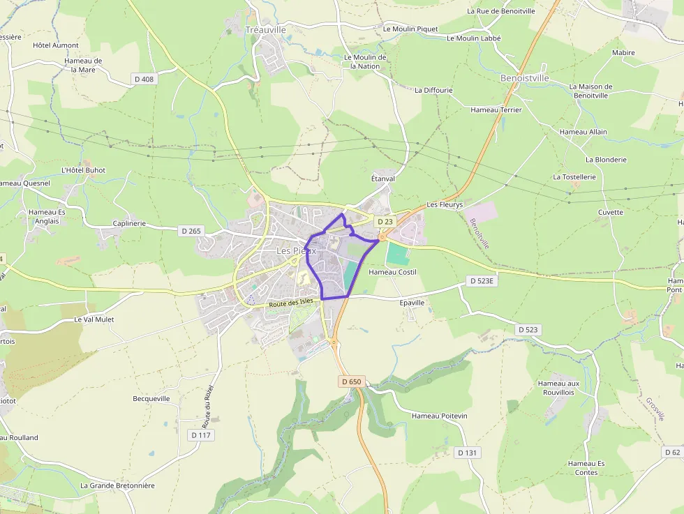 Maison 80 m² trois pièces à vendre à Les Pieux