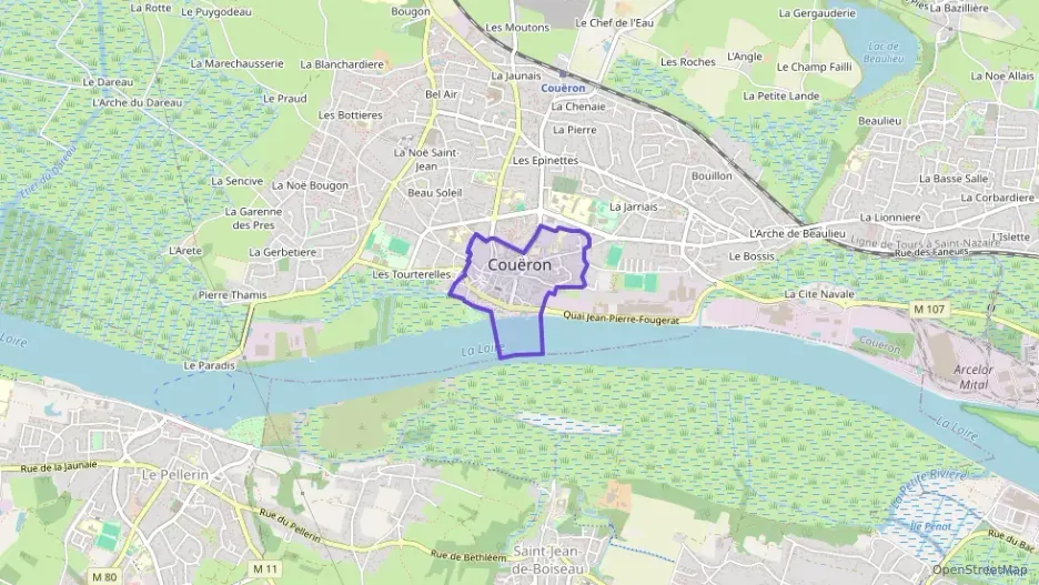 Maison 85 m² quatre pièces à vendre à Couëron